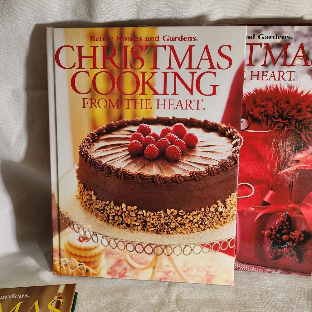 4 BETTER‎ HOMES AND GARDENS CHRISTMAS FROM THE HEART BKS - Various Volumes